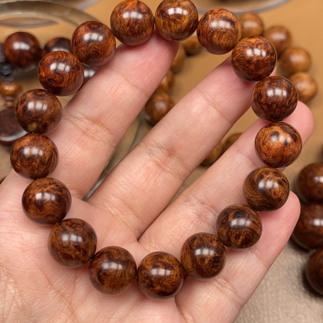 双***余黄花梨/降香黄檀1.2手串