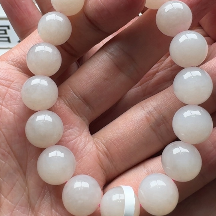 和田玉手串未镶嵌42