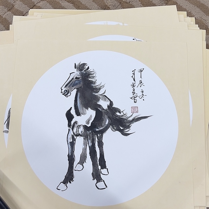 国画花鸟的翅膀和羽毛的38.38