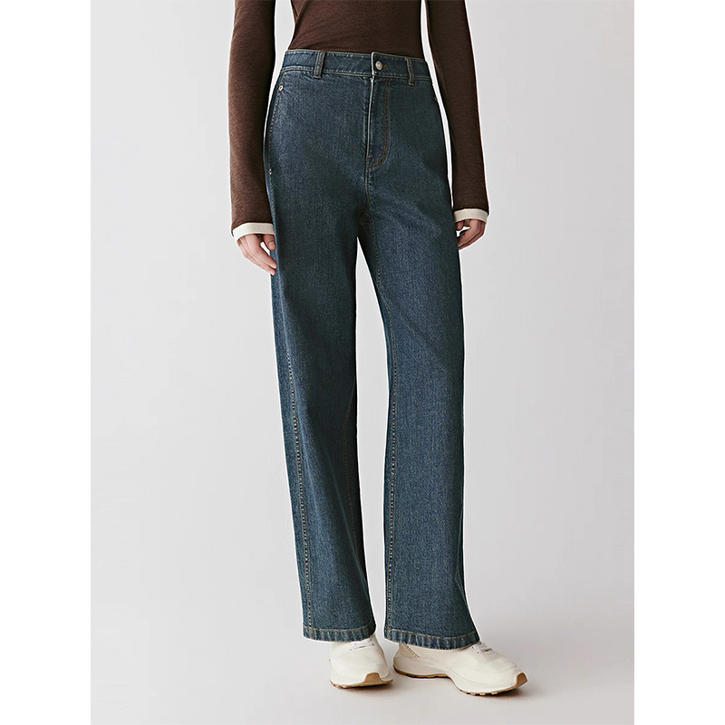 原单非市面货！“小禾土壤牛仔系列”环保种植棉弹力牛仔裤 X523