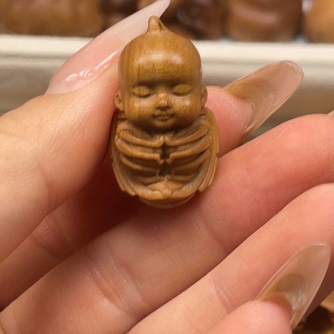 檀香木金蝉宝宝老山檀香