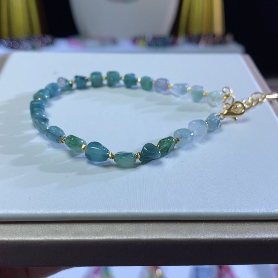 碧玺手链未镶嵌随行