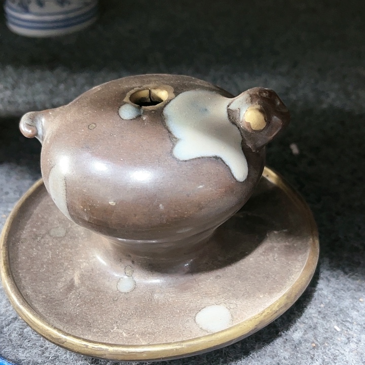 瓦当摆件摆件茶桌茶台陶瓷