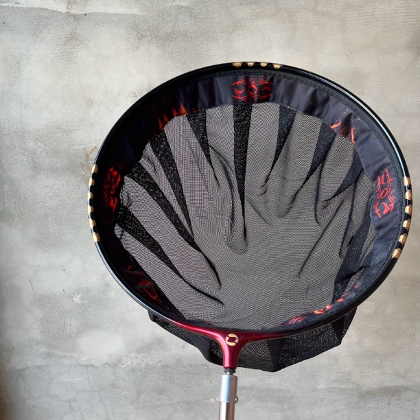 加硬一体网头锅底碳铝抄网头竞技黑坑捞鱼网兜渔具