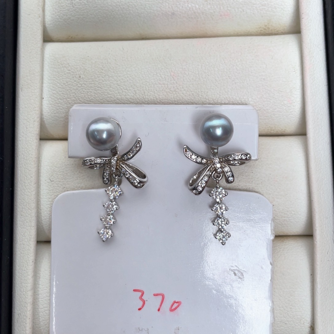 颈饰银S925镶嵌海水珍珠