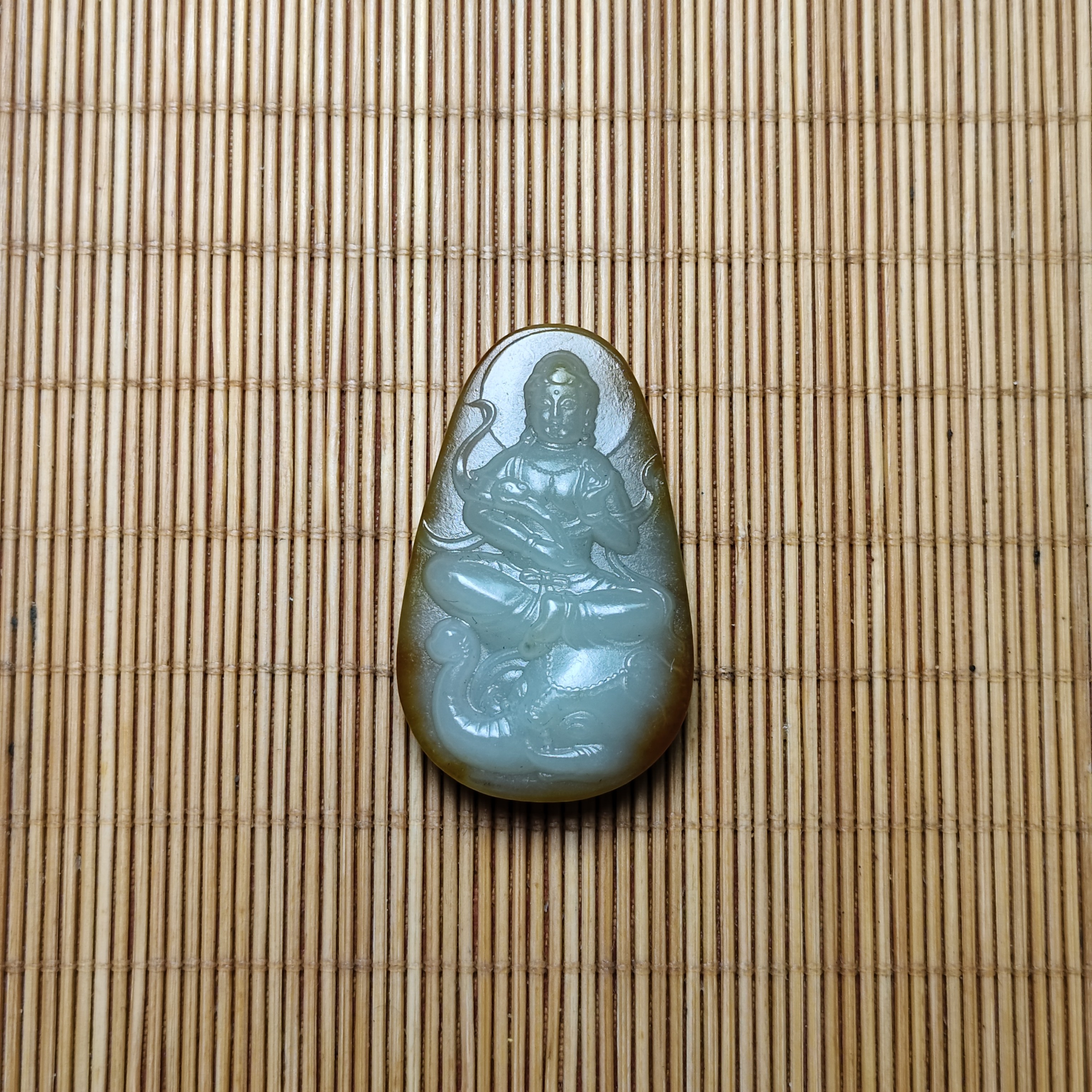 新疆和田玉普贤菩萨33克