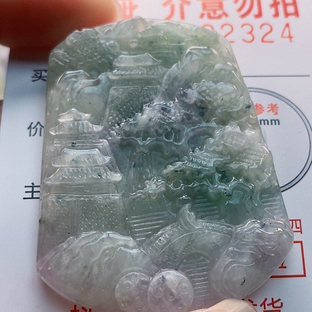 吊坠(不含链)未镶嵌翡翠