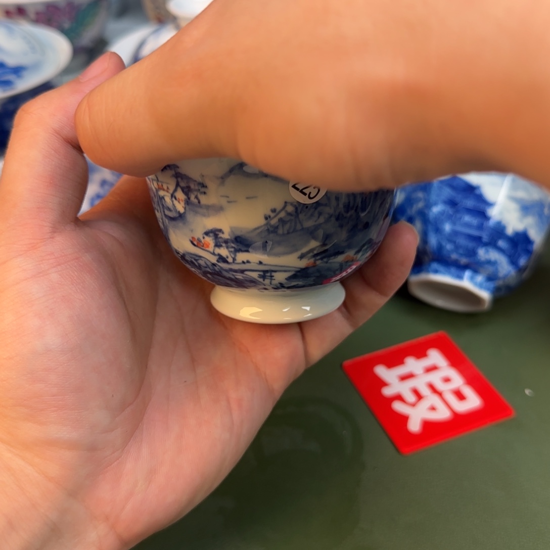 彦祖纯手工手绘茶具225