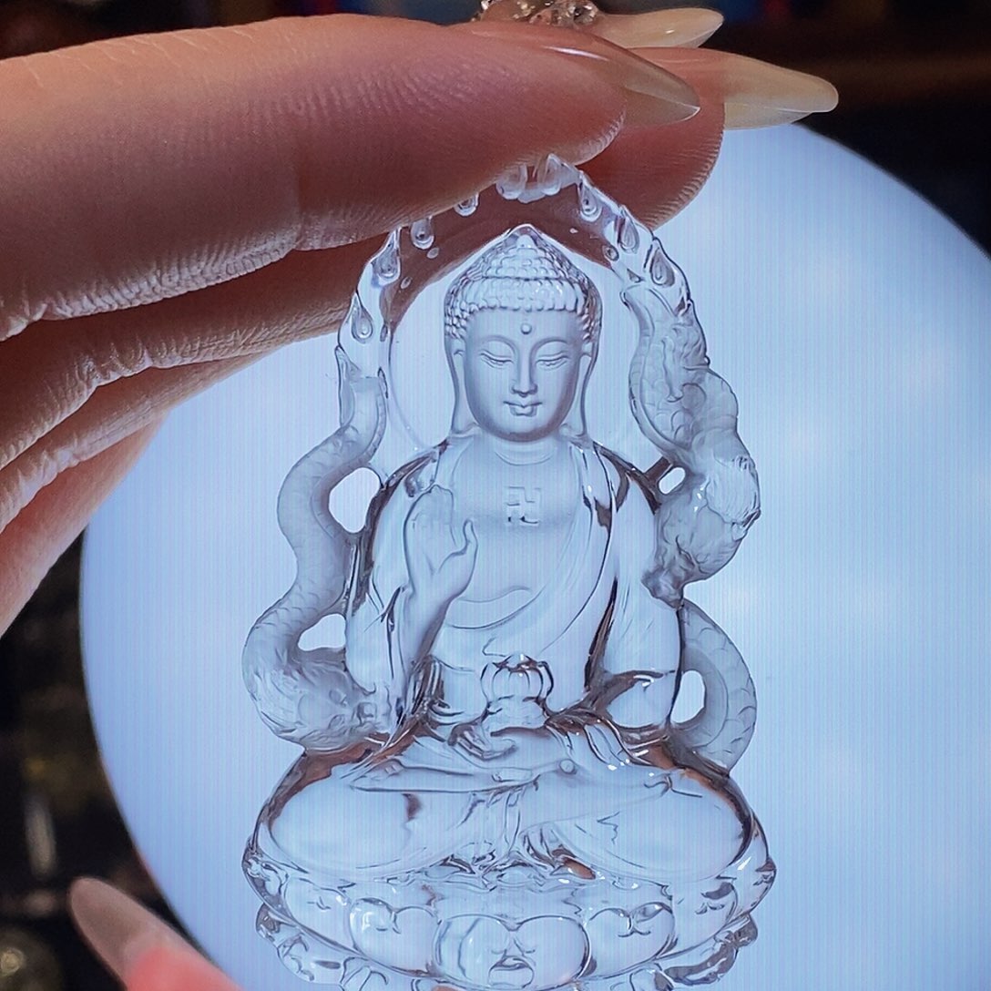 （***叙颈饰未镶嵌水晶吊坠