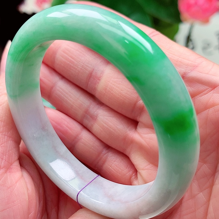 翡翠未镶嵌手镯天然翡翠手镯