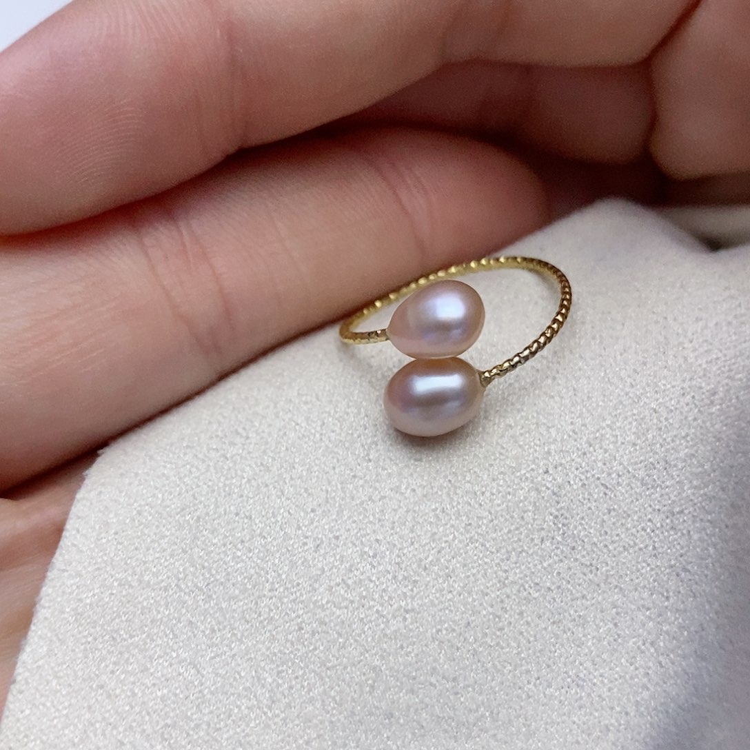 【闪购商品】淡水珍珠戒指未镶嵌73