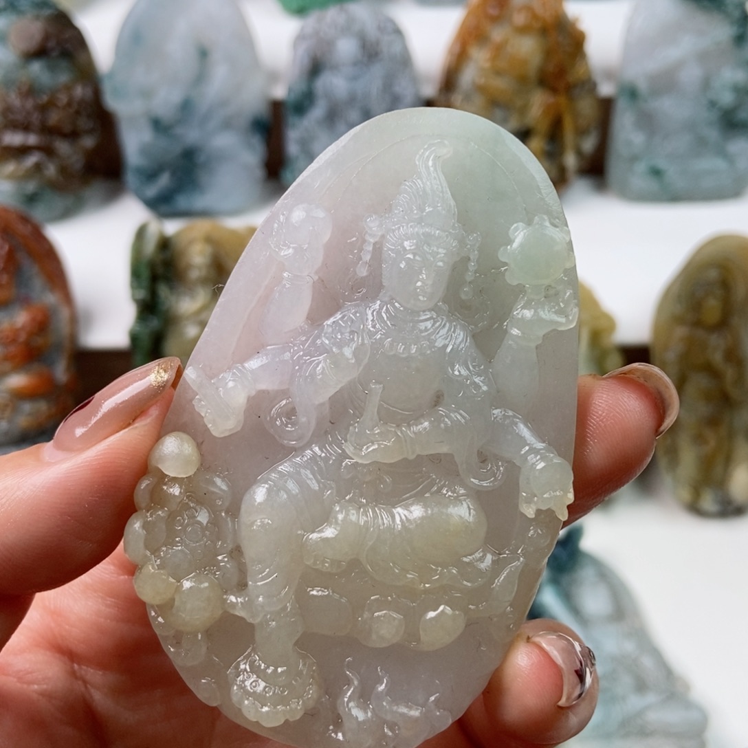 未镶嵌定制翡翠翡翠a货千手