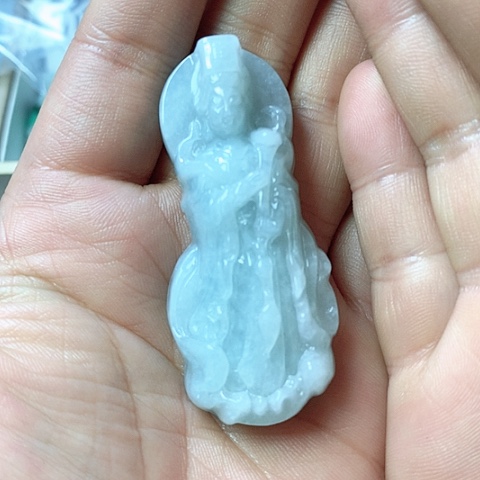 翡翠颈饰未镶嵌天然缅甸翡翠a货