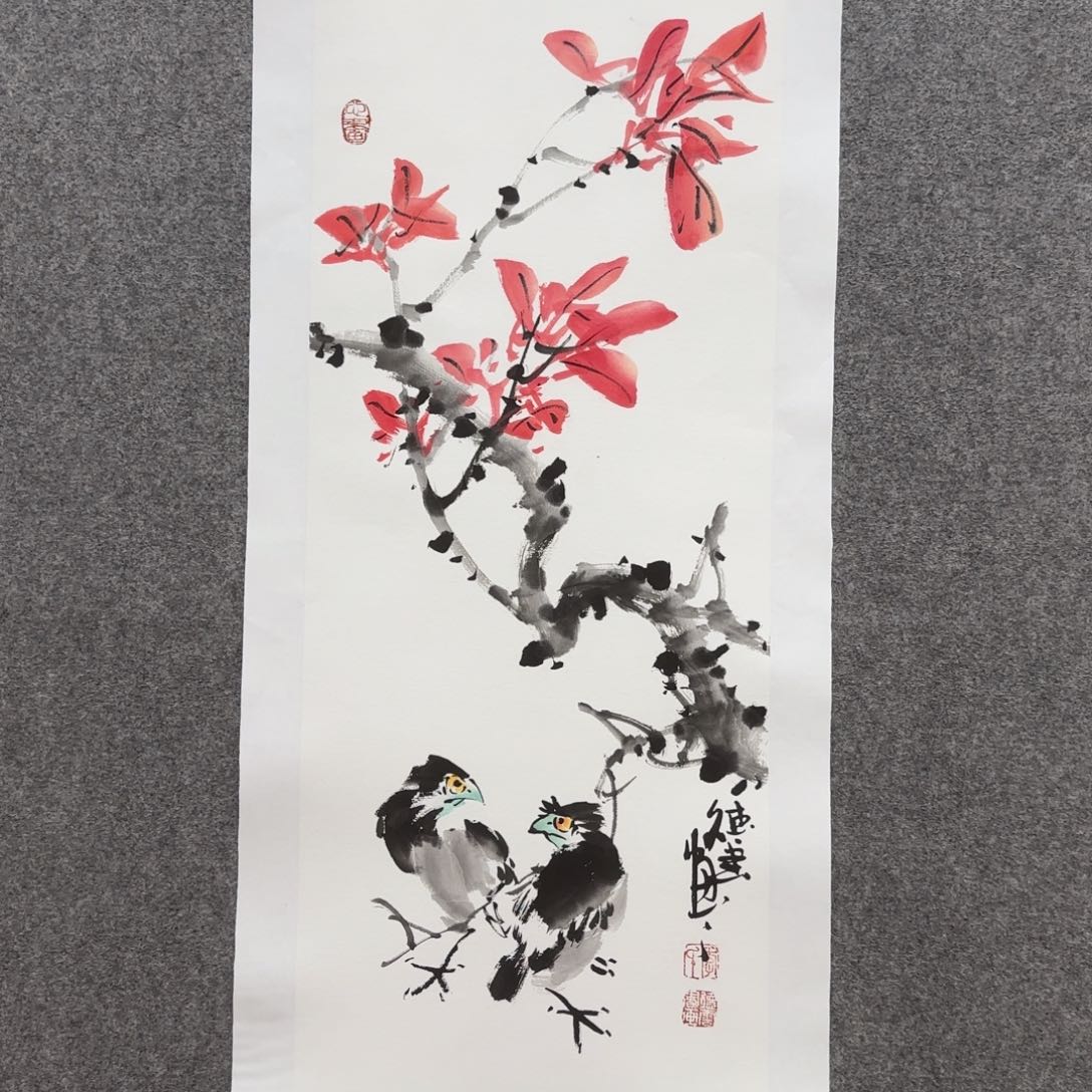 国画zz李德云老师手绘作品