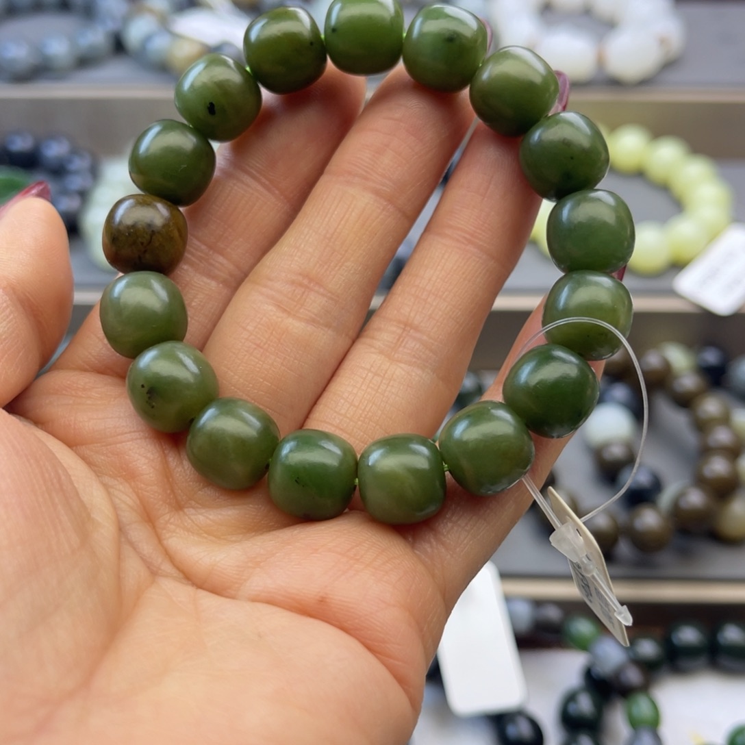 和田玉手链未镶嵌