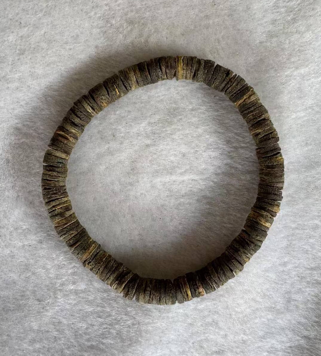 沉香C9-2奇楠沉香沉水片珠单圈4克多样性发一