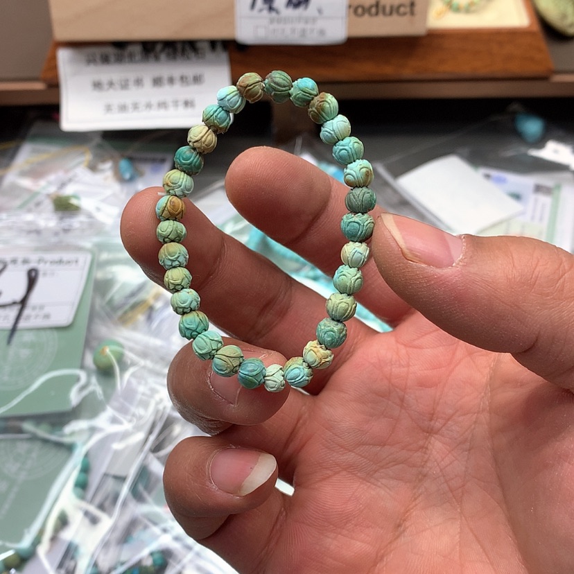 【闪购商品】绿松石颈饰未镶嵌4