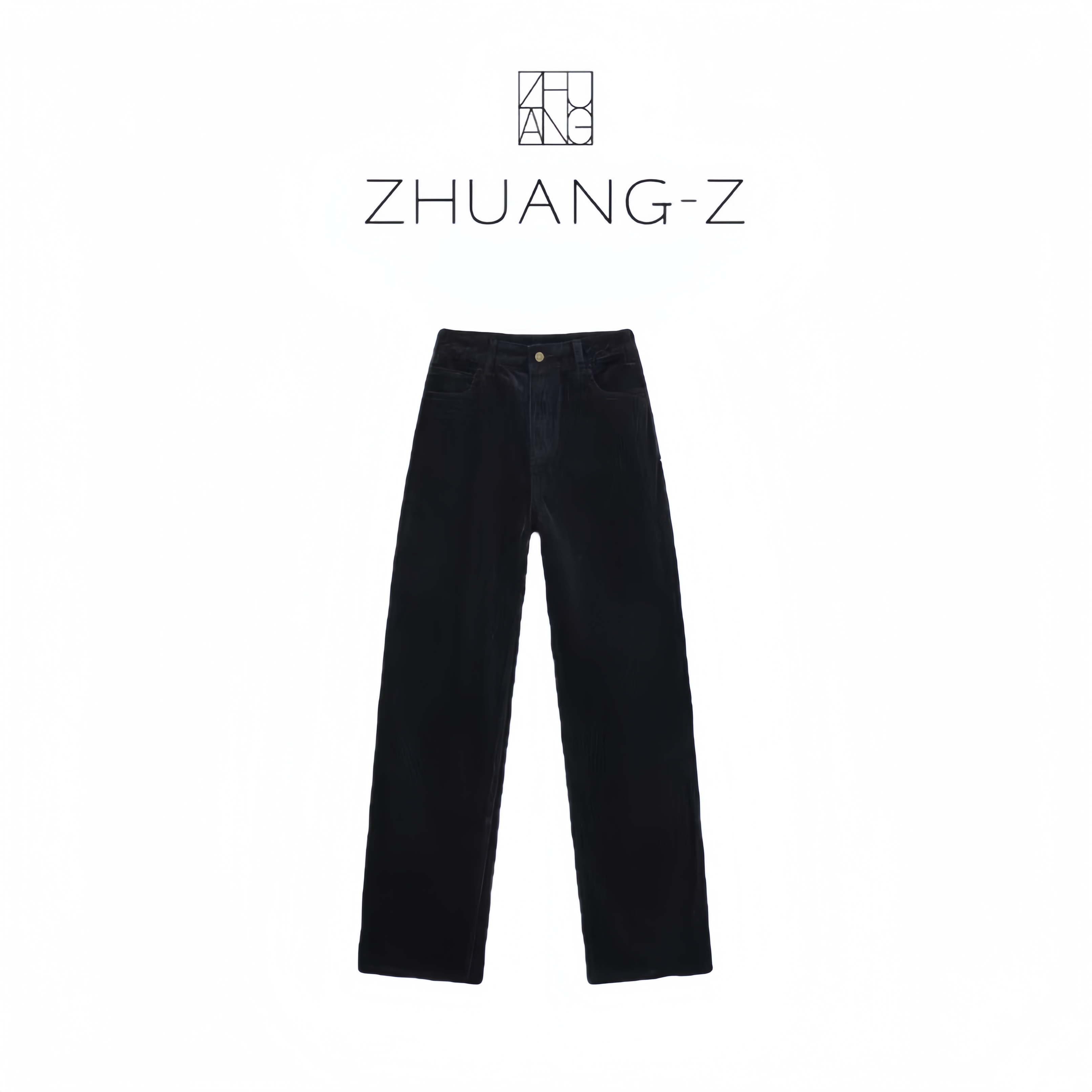 【ZHUANG-Z】（深海）秋灯芯绒老钱风时尚百搭显瘦直筒休闲裤裤子