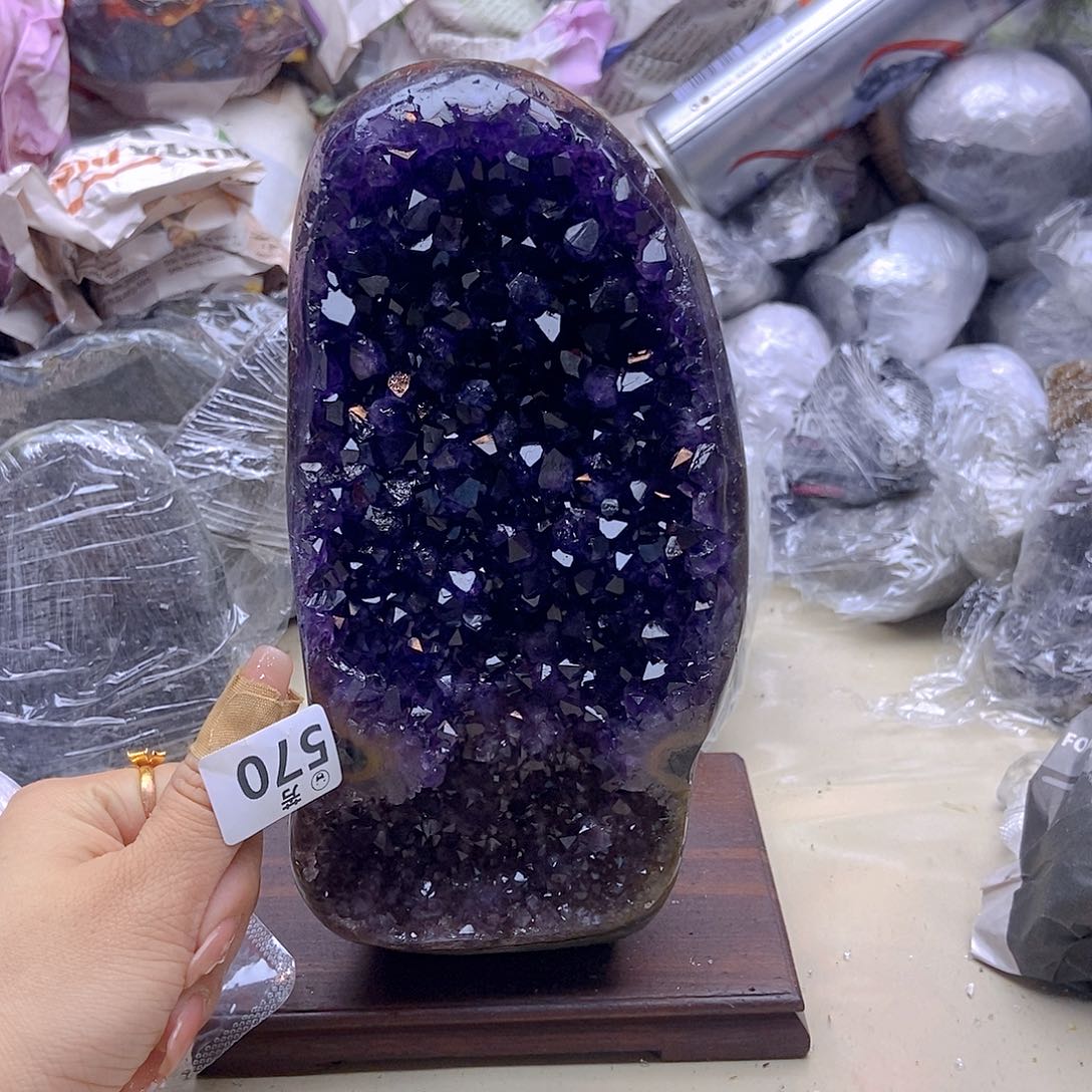 紫晶大型摆件（非配饰）未镶嵌