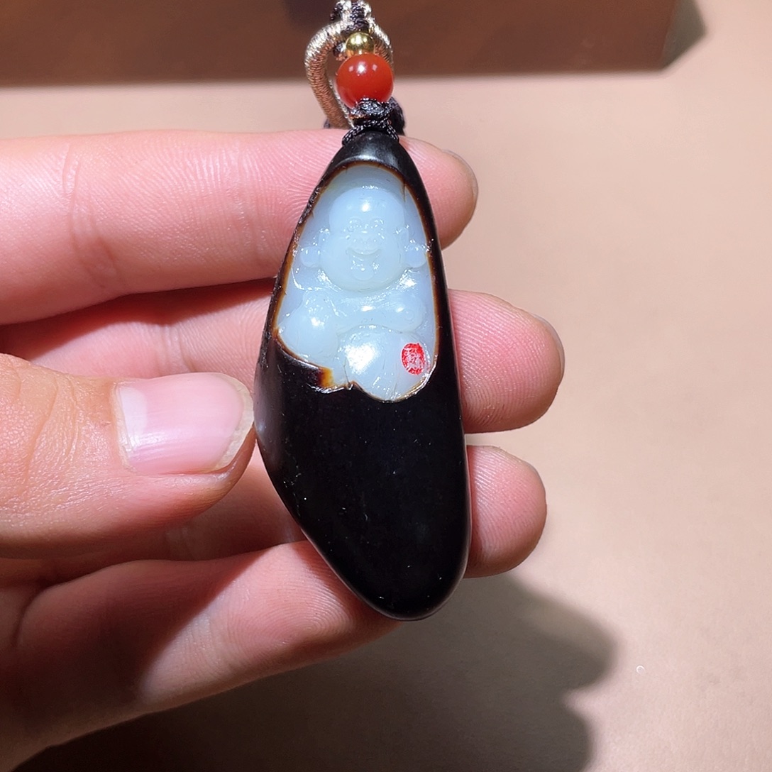 和田玉颈饰未镶嵌A7 