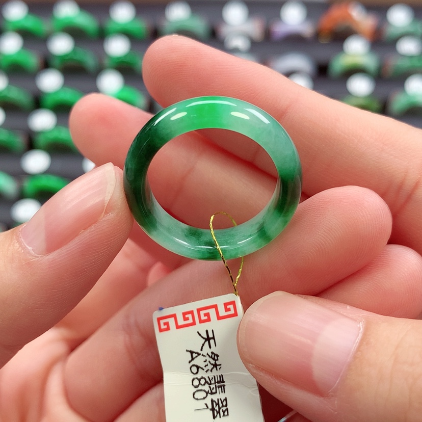 【闪购商品】未镶嵌戒指翡翠17/18号