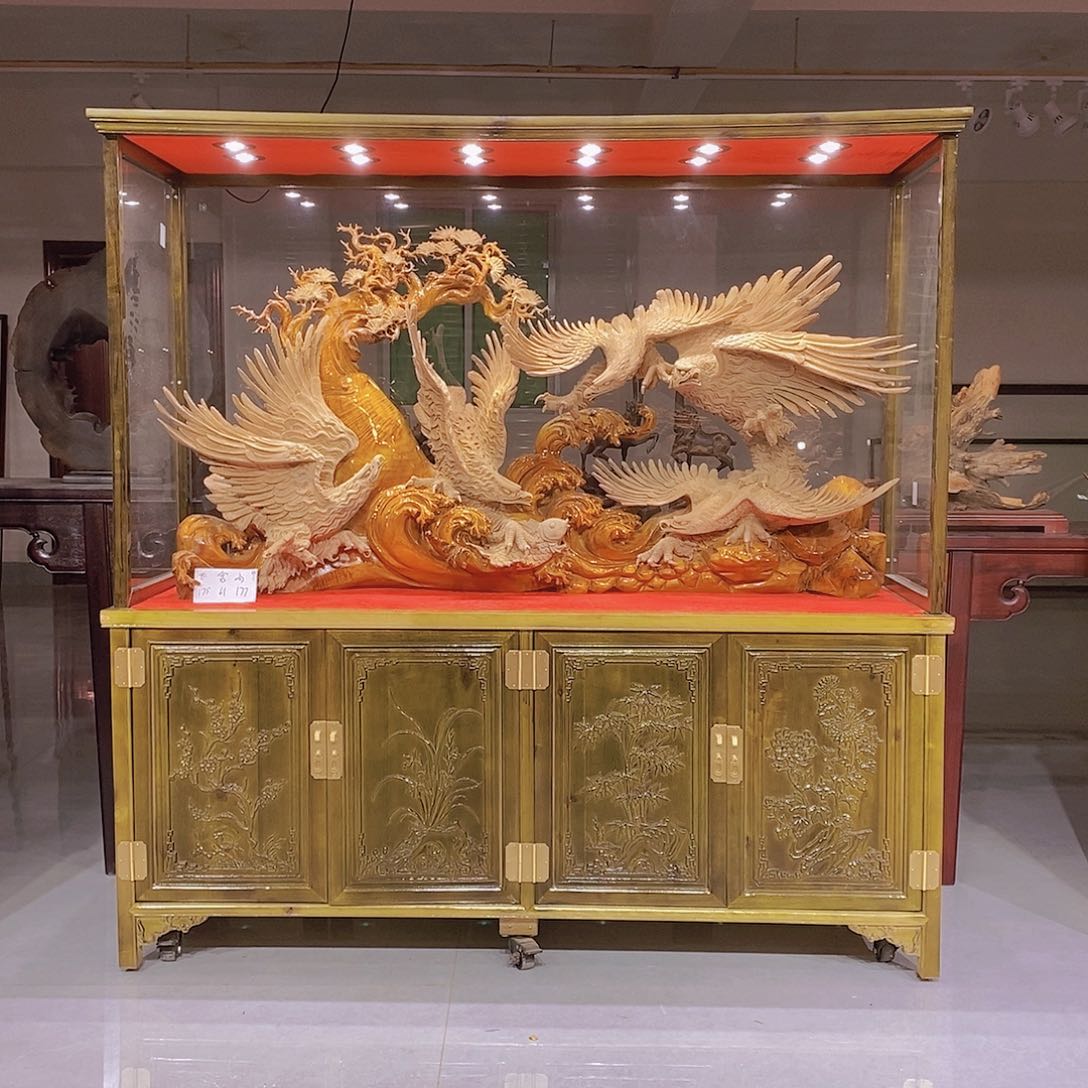 金丝楠洪*金丝楠小叶桢楠摆件