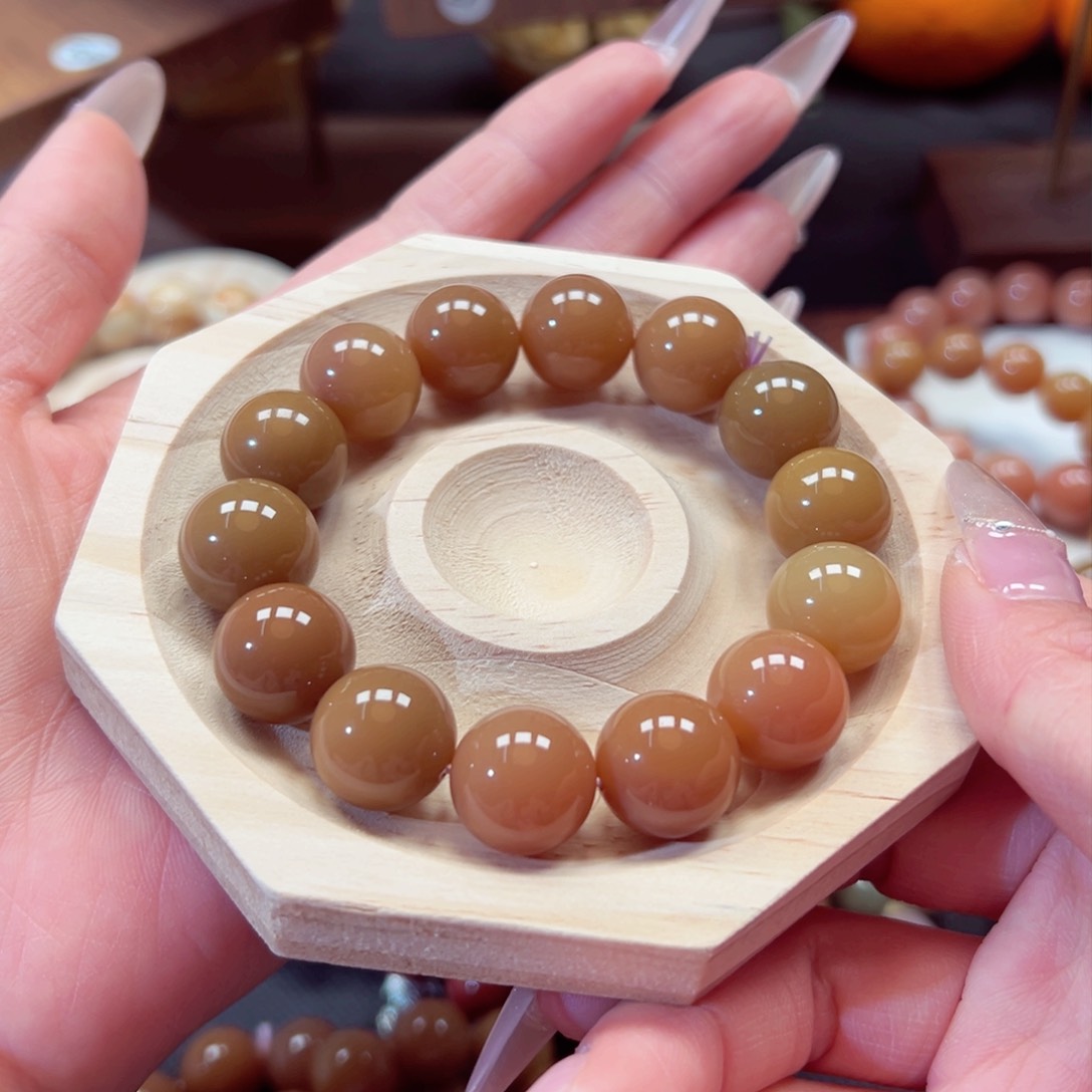 石英质玉手链未镶嵌蕊*25