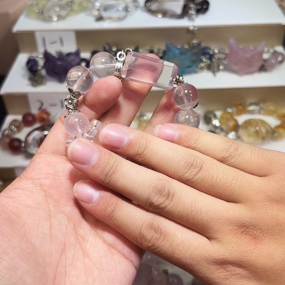 糖***人手链水晶未镶嵌水晶