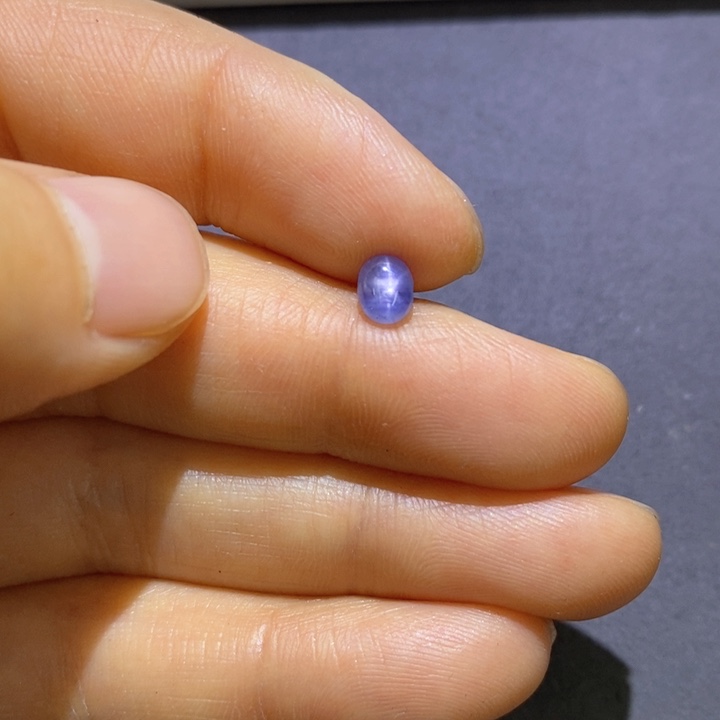 蓝宝石裸石未镶嵌静*姐