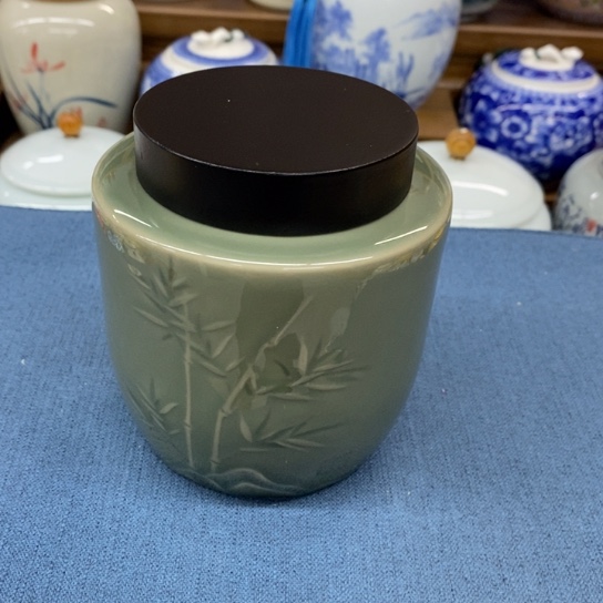 瓷片陶瓷茶叶罐密封罐