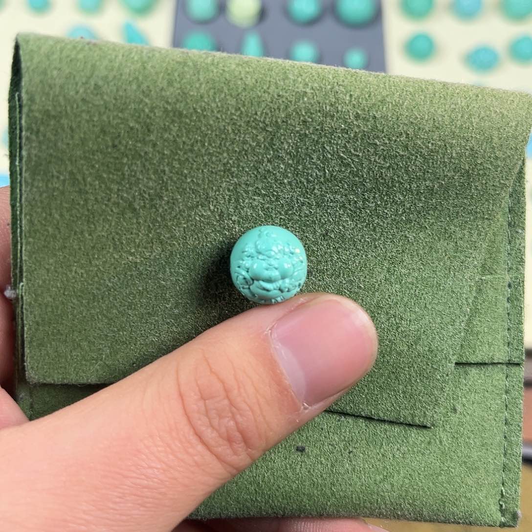 湖北特色小财神卡12散珠配饰，00006