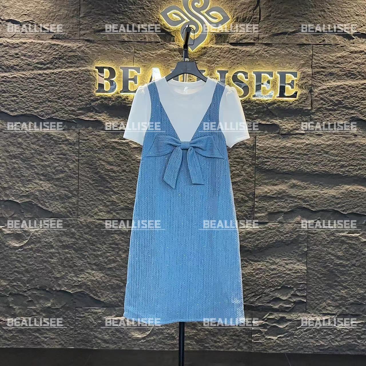 【茶茶】编码【31】夏季新中式显瘦气质国风色系大码连衣裙-BLS-A265