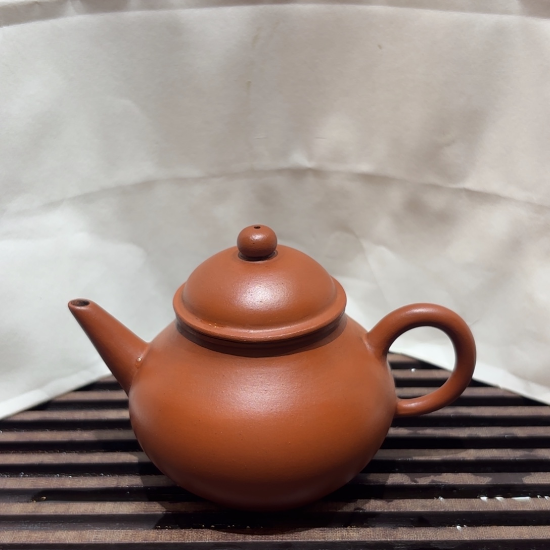 茶壶紫砂朱泥 芭乐 80年代 全手