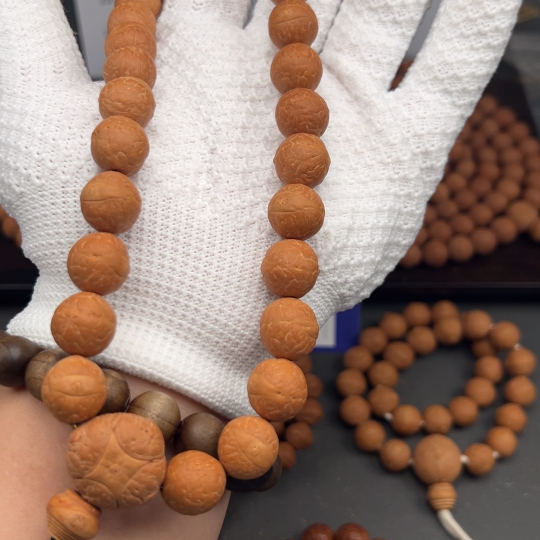 ****章凤眼菩提吊坠锦柚13.4手持