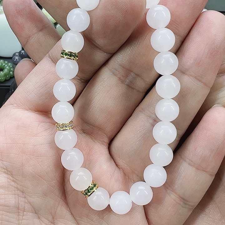 和田玉手串未镶嵌