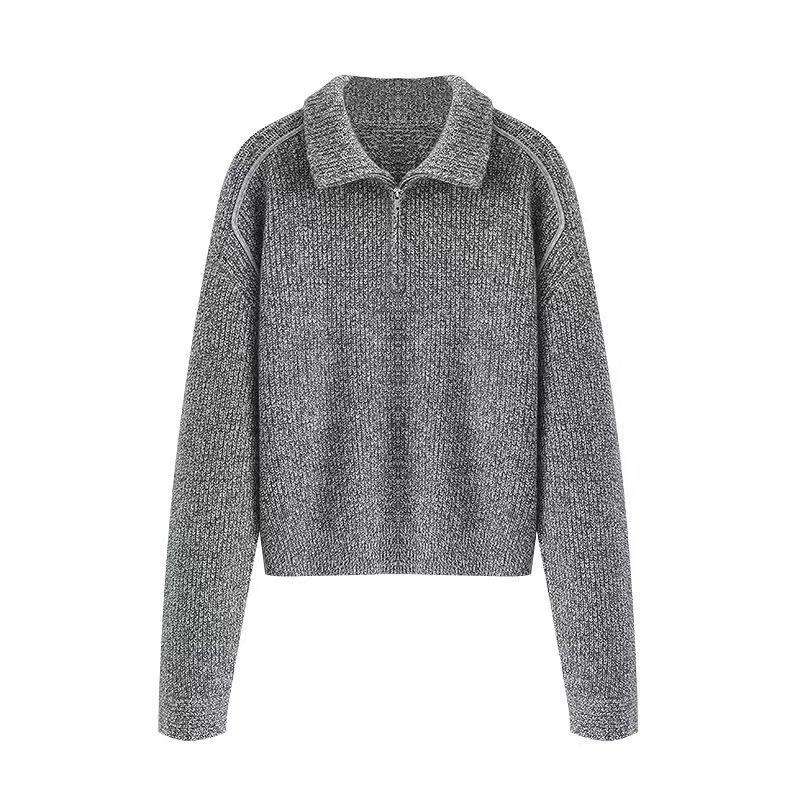 【商场同款】2025秋冬季新品款羊毛针织衫上衣女8003