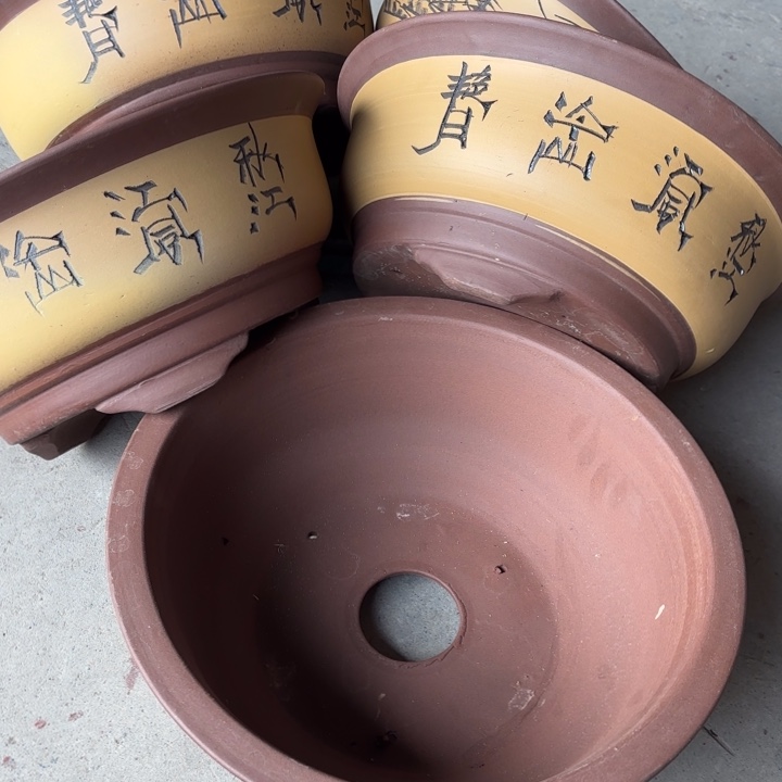 花盆紫砂100-5。    33-14 