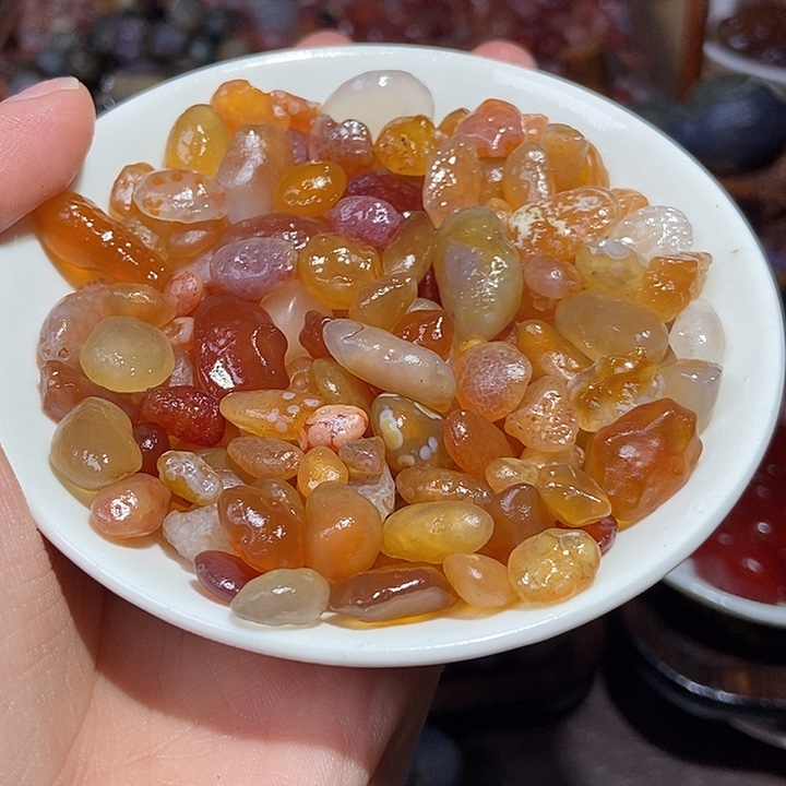 玛瑙/玉髓珠宝半成品未镶嵌笑**生