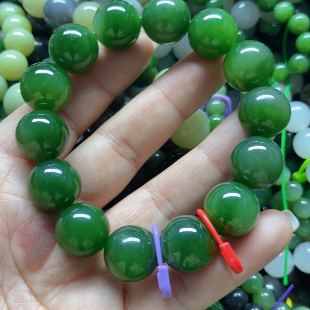 和田玉手链未镶嵌