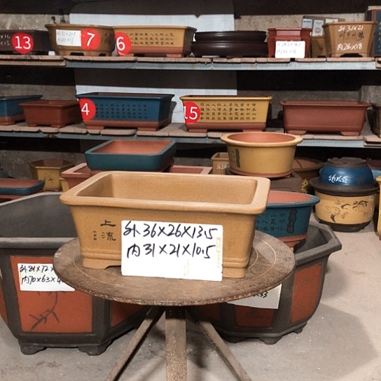 紫砂紫砂花盆包邮