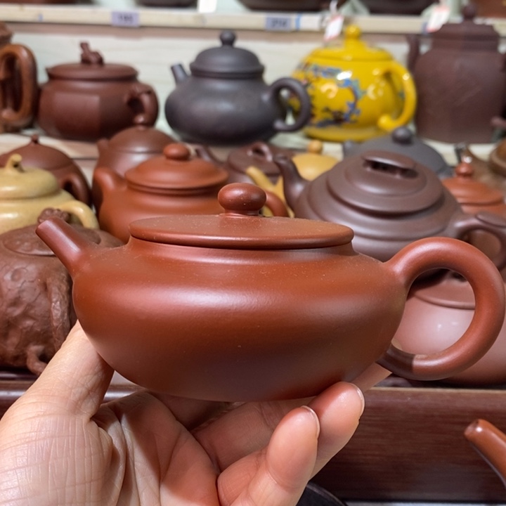 茶壶紫砂微瑕处理一把