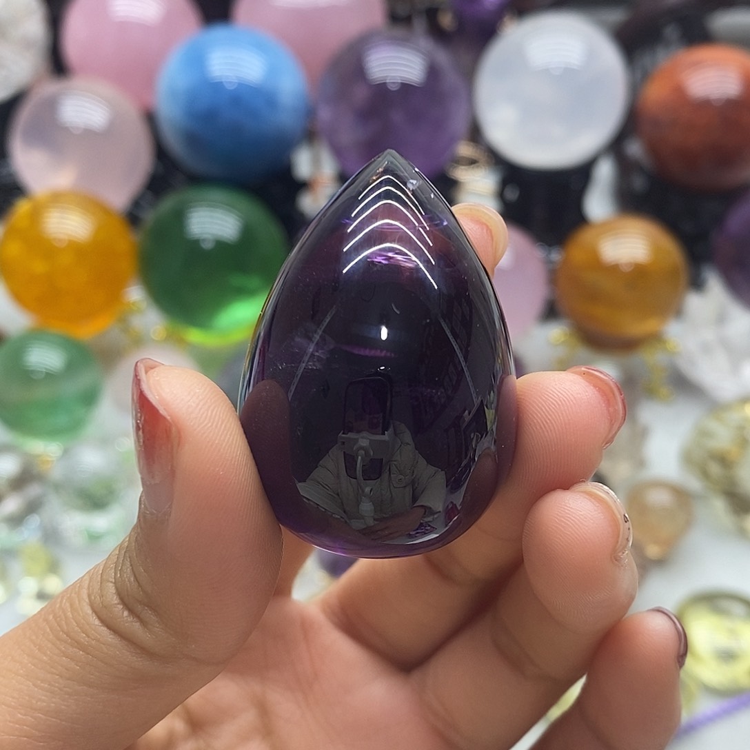 黄晶摆件未镶嵌吊坠