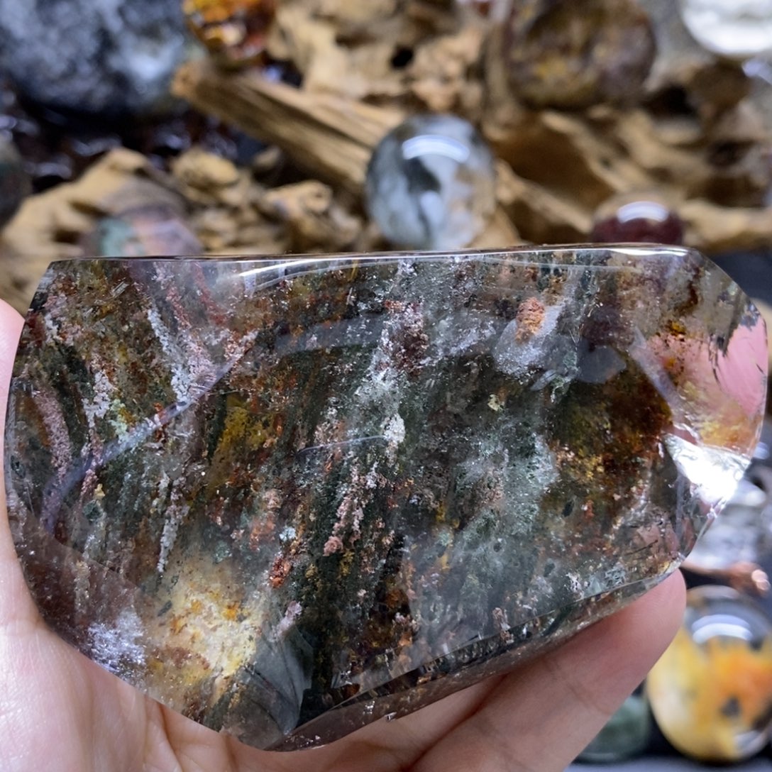 未镶嵌水晶珠宝半成品