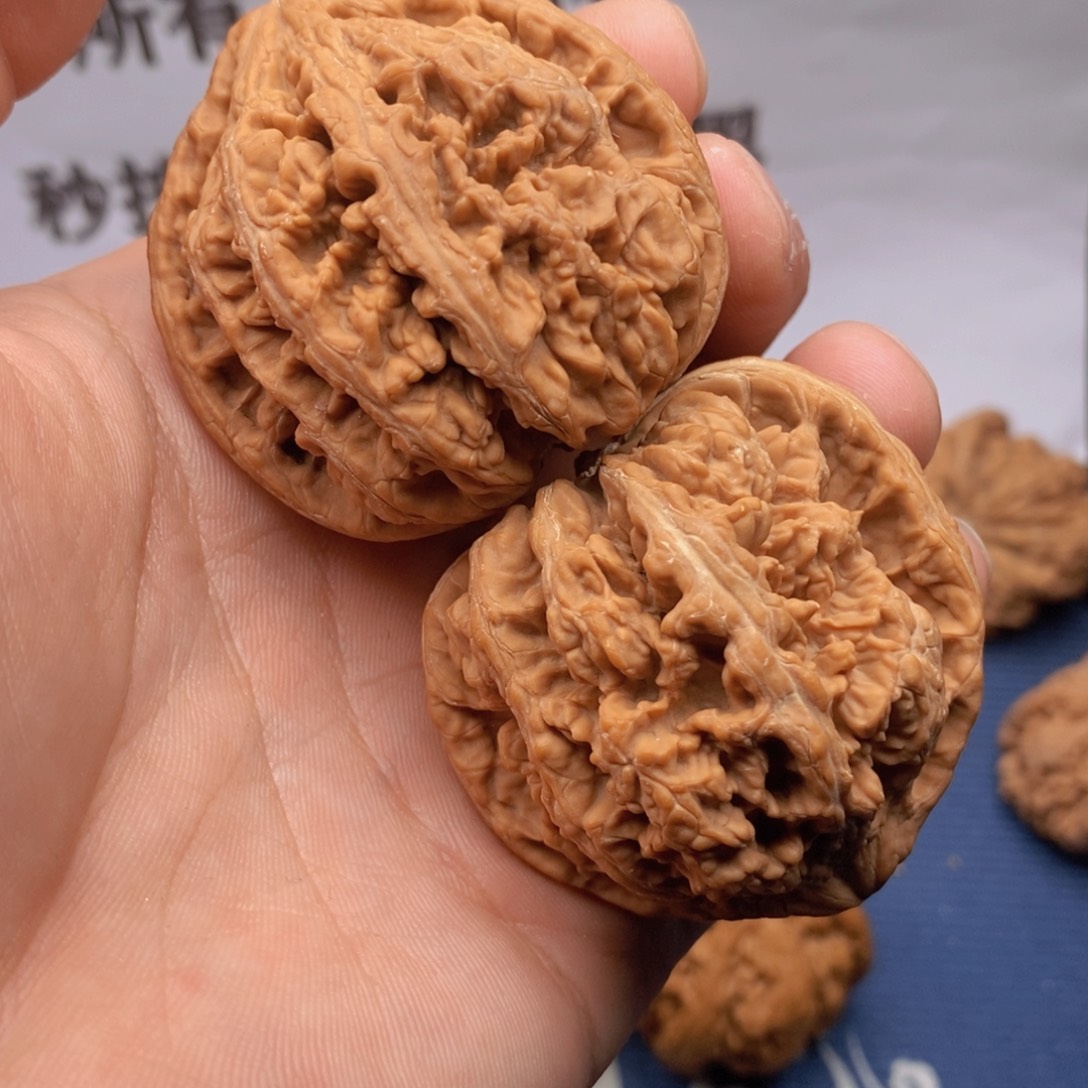 杰***行吊坠文玩核桃49尺粗筋6号