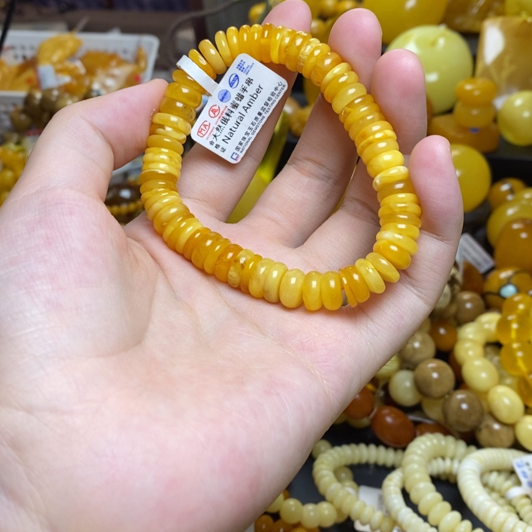 琥珀未镶嵌珠宝奇石