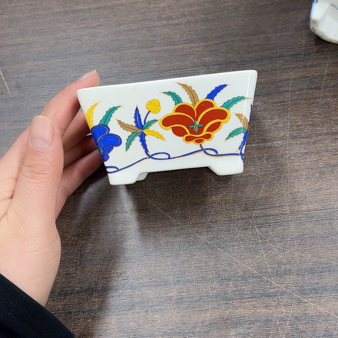 紫砂花盆060号微瑕10/7.5/5cm