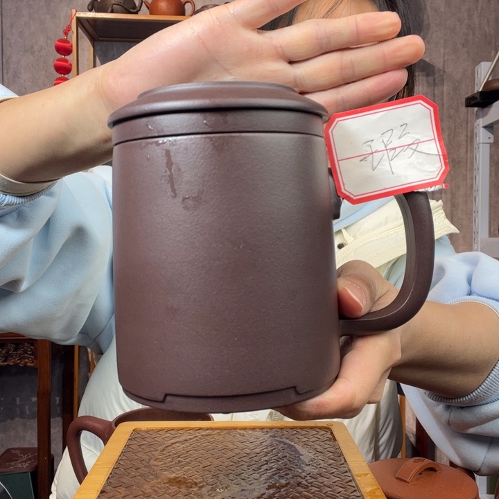 茶杯紫砂原矿紫砂杯