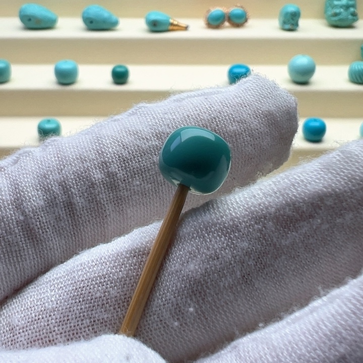 绿松石珠宝奇石未镶嵌9.7