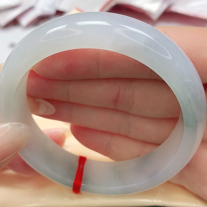 翡翠手镯未镶嵌缅甸天然A货翡翠