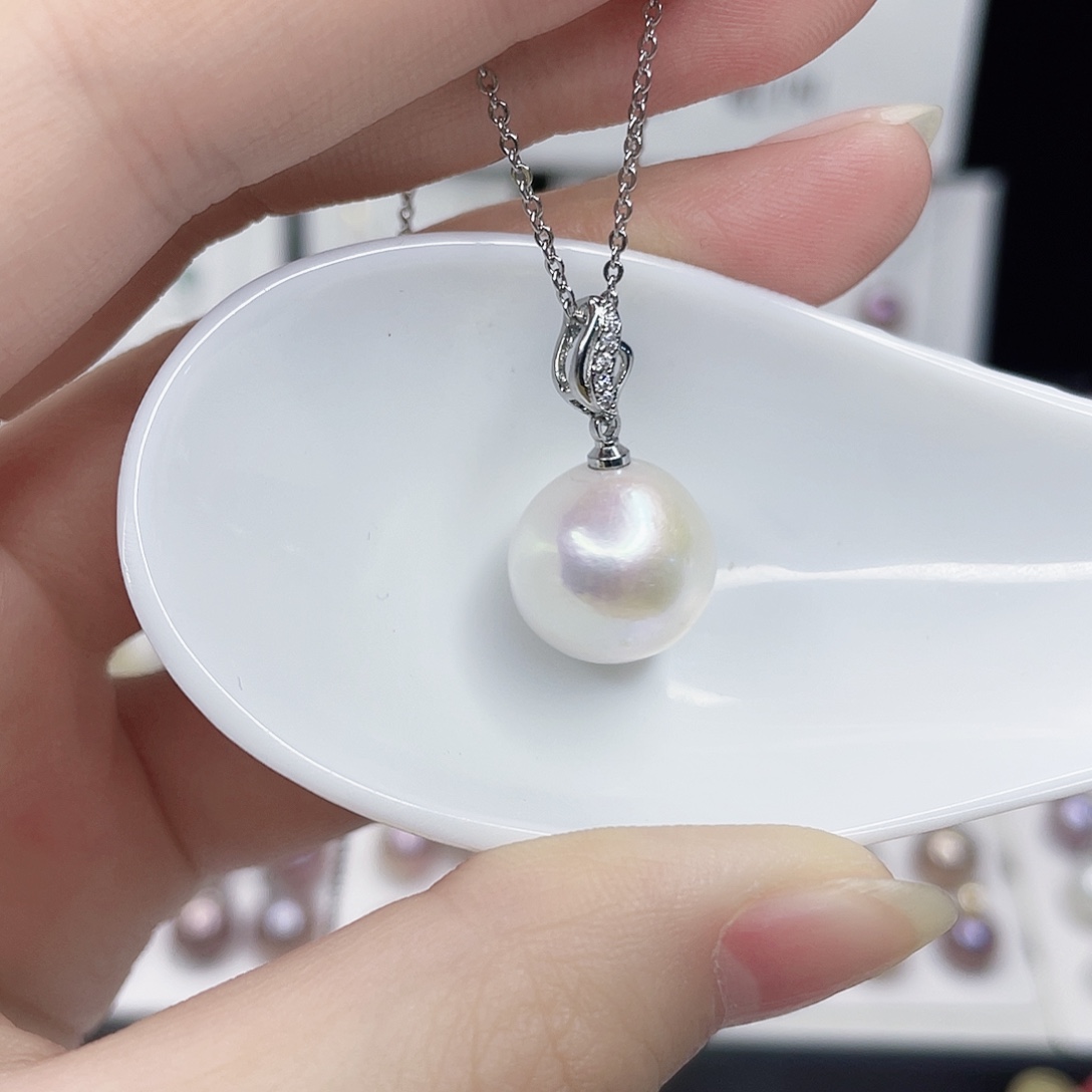 合金吊坠(赠链)淡水珍珠